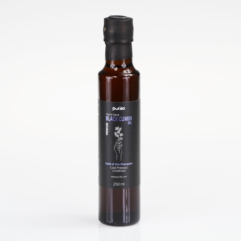 Black Cumin oil (Nigella Sativa) - cold pressed - unrefined - Premium - Purillo