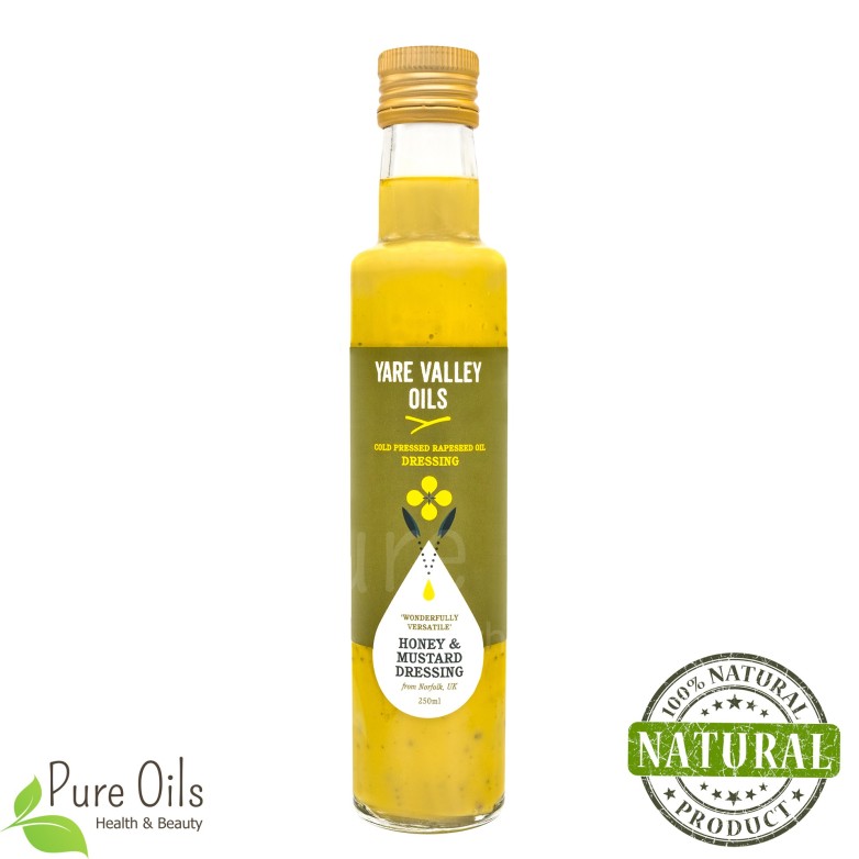 Honey & Mustard Dressing, Cold Pressed Rapeseed Oil, Yare Valley