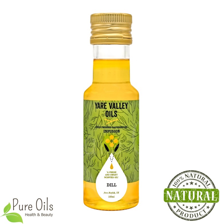 Dill Rapeseed Oil, Cold Pressed, Yare Valley